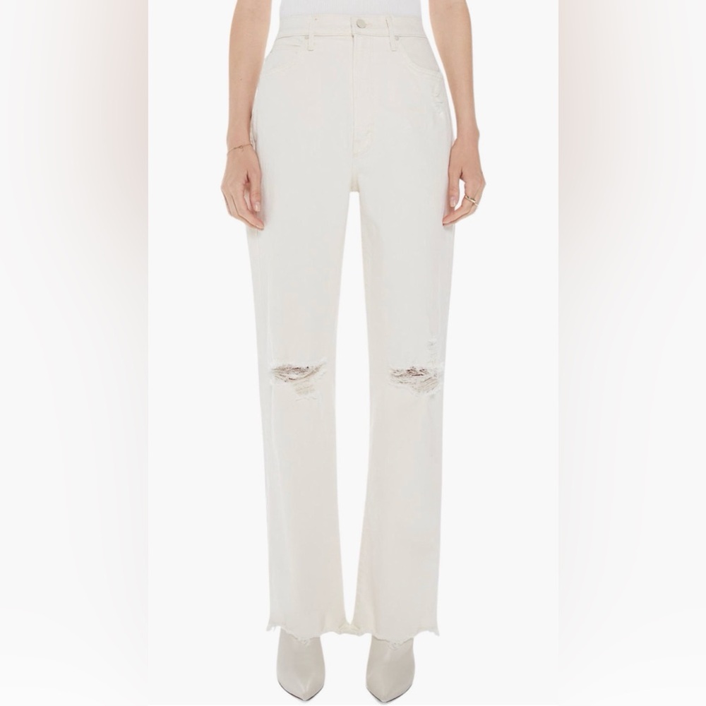 MOTHER Vision Sneak High Waist Wide Leg Jeans